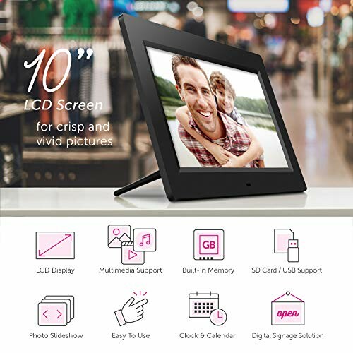 Aluratek 10" LCD Digital Photo Frame